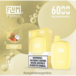 FLUM PEBBLES 6000 bocanadas | Flum Pebble Buenos Aires 0FHZ2872 coco fresa