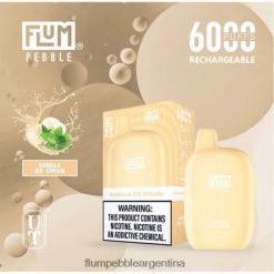 FLUM PEBBLES 6000 bocanadas | Flum Pebble Precio 0FHZ2884 helado de vainilla