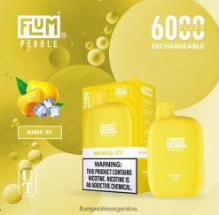FLUM PEBBLES 6000 bocanadas | Flum Pebble Vape Argentina 0FHZ2853 mango helado