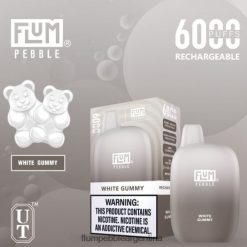 FLUM PEBBLES 6000 bocanadas | Flum Pebble Vape Near Me 0FHZ2887 gomoso blanco