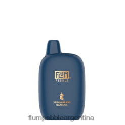 FLUM PEBBLES 6000 caladas (edición navideña) | Flum Pebble Mayoreo 0FHZ2846 Fresa plátano