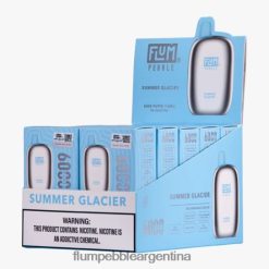 FLUM PEBBLES 6000 inhalaciones 10 paquetes | Flum Pebble Argentina 0FHZ2881 glaciar de verano