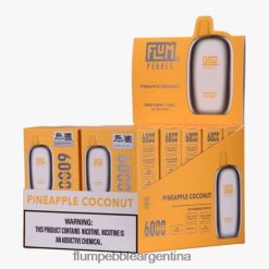 FLUM PEBBLES 6000 inhalaciones 10 paquetes | Flum Pebble Mayoreo 0FHZ2866 coco piña