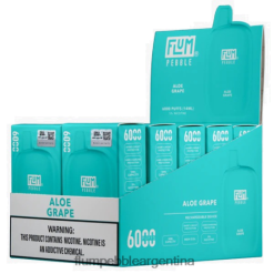 FLUM PEBBLES 6000 inhalaciones 10 paquetes | Flum Pebble Vape Argentina 0FHZ283 áloe uva